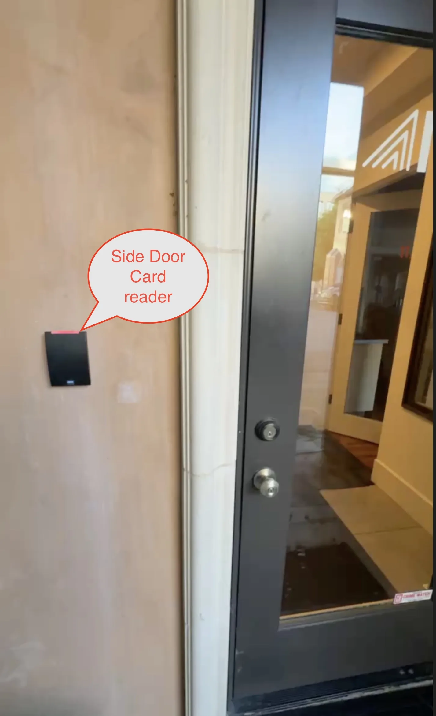 Side Door Card Reader