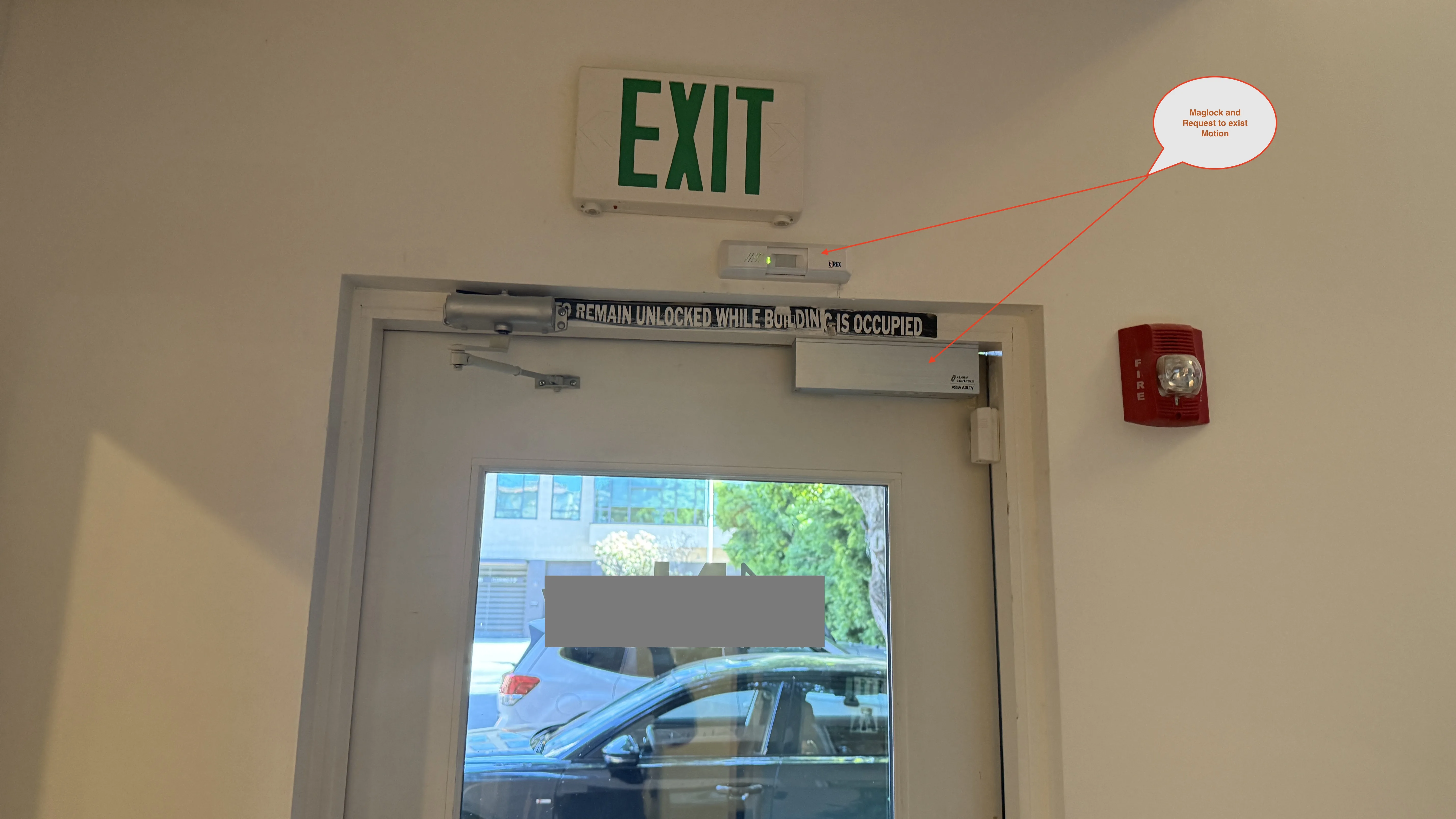 Secondary Door Maglock Install